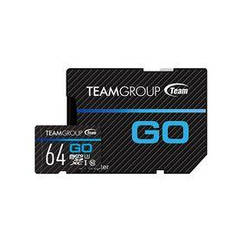 Картка пам'яті MicroSDXC 64 GB UHS-I/U3 Team Go R90/W45MB/s + SD-адаптер (TGUSDX64GU303)