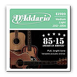 Струны D`ADDARIO EZ920 BRONZE MEDIUM LIGHT 12-54, фото 2