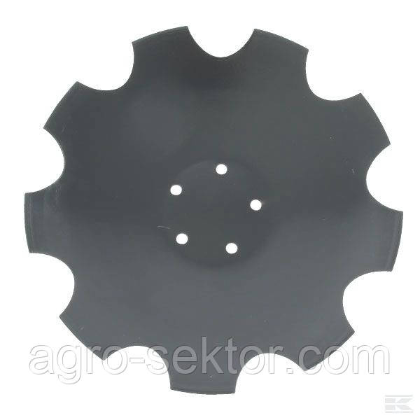 Диск борони ромашка 18" 460x6мм 5 отворів Horsch Joker 28071304, фото 1