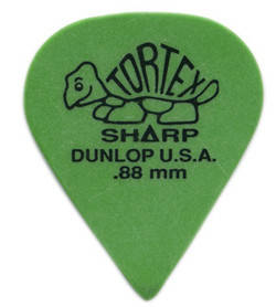 Медіатор DUNLOP 412P.88 TORTEX SHARP PLAYERS PACK 0.88