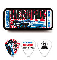 Медиатор DUNLOP JHPT09M JIMI HENDRIX TRIBUTE TOUR PICK TIN (MEDIUM)