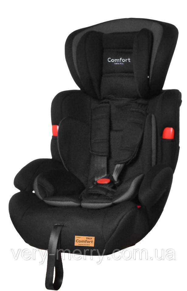 Автокрісло Babycare Comfort від 1 до 12 років (сірий колір)