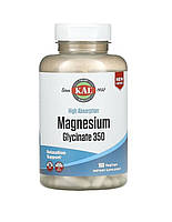 Магний глицинат для взрослых в растительных капсулах, Magnesium glycinate 350, KAL, 160 капсул