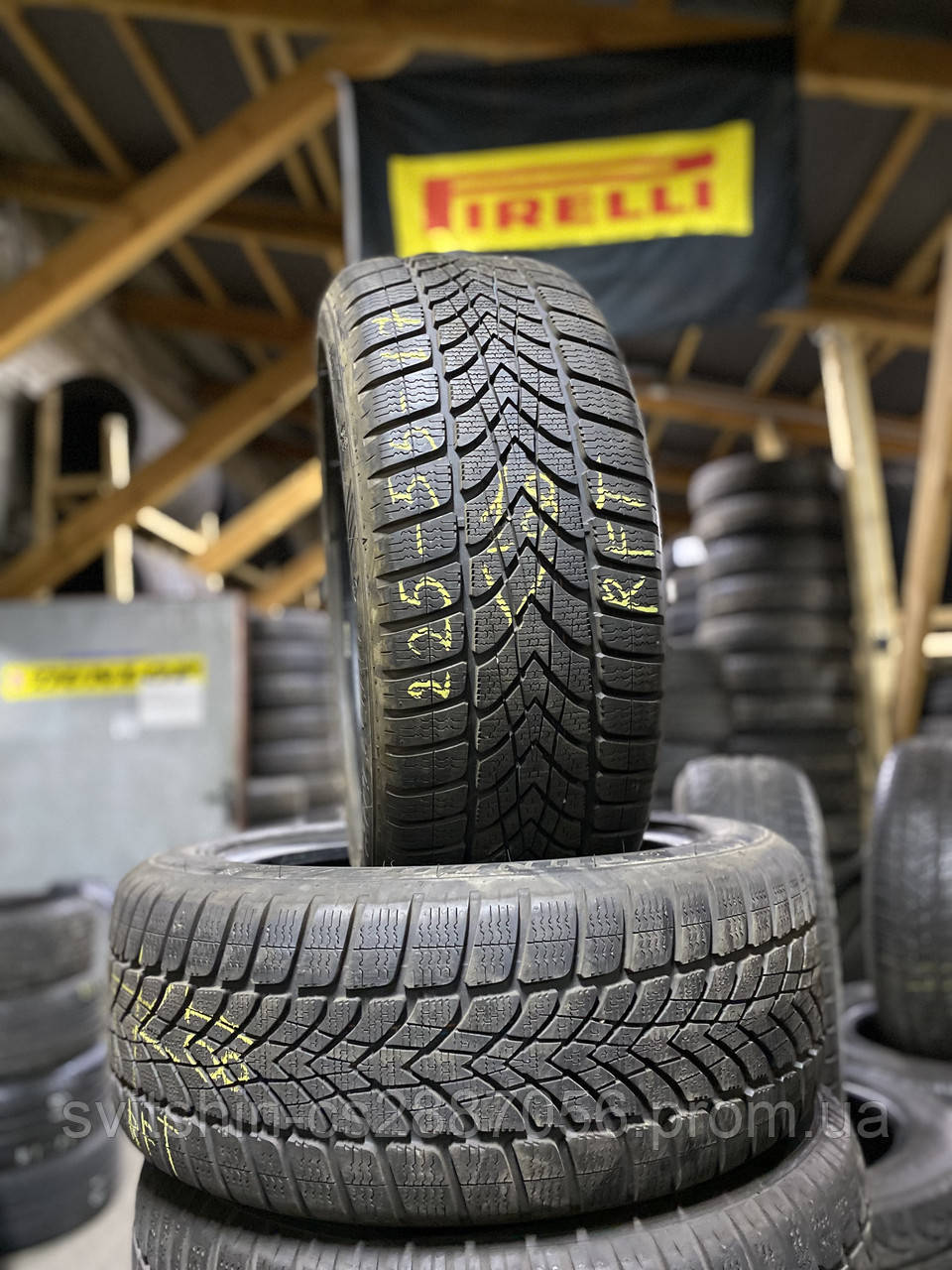 Зима 225/55R17 Dunlop SP Winter Sport 4D (RSC) 8м РАНФЛЕТ