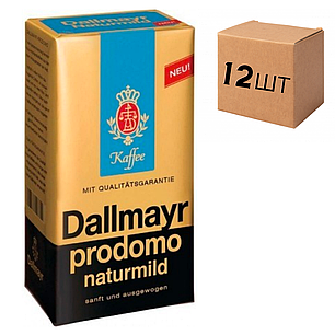 Ящик кави мелена Dallmayr Naturmild 500 гр (в ящику 12шт), фото 2