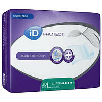 Пелюшки одноразові ID Protect Consumer Super (60х90см) L / 30 шт (5414874004074)