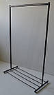 Стійка FIRM PLAIN, 1650х1000мм. Рейл вішало для одягу до магазину, фото 3