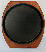 Соковода чугуна кругла на дерев’яній підставці he 200 мм (шт ) kitchen