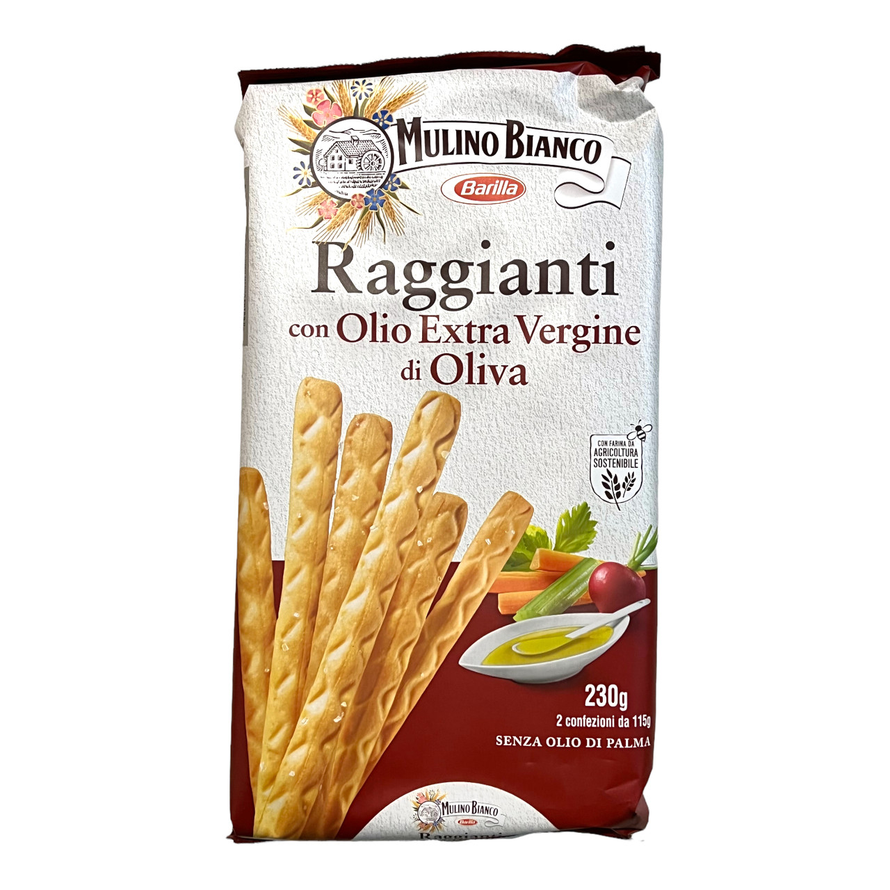 Гриссини MULINO BIANCO хлебные палочки с оливковым маслом Reggianti ...