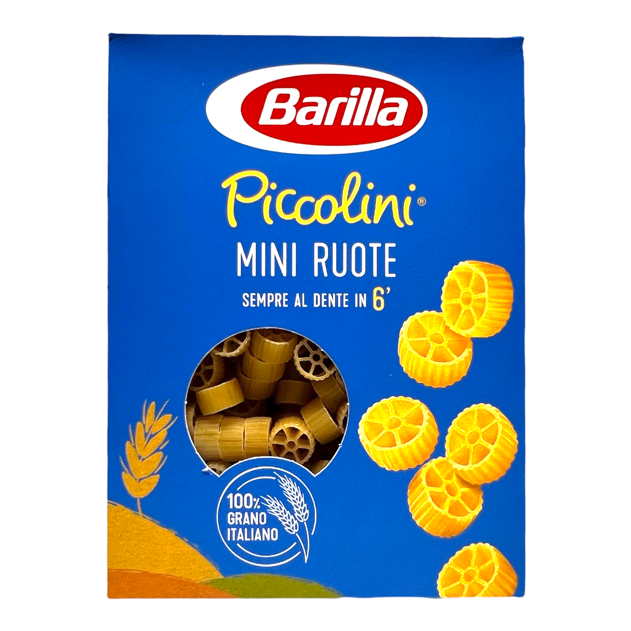 Купить Макароны BARILLA в форме колес Piccolini Mini Ruote 500г, цена ...