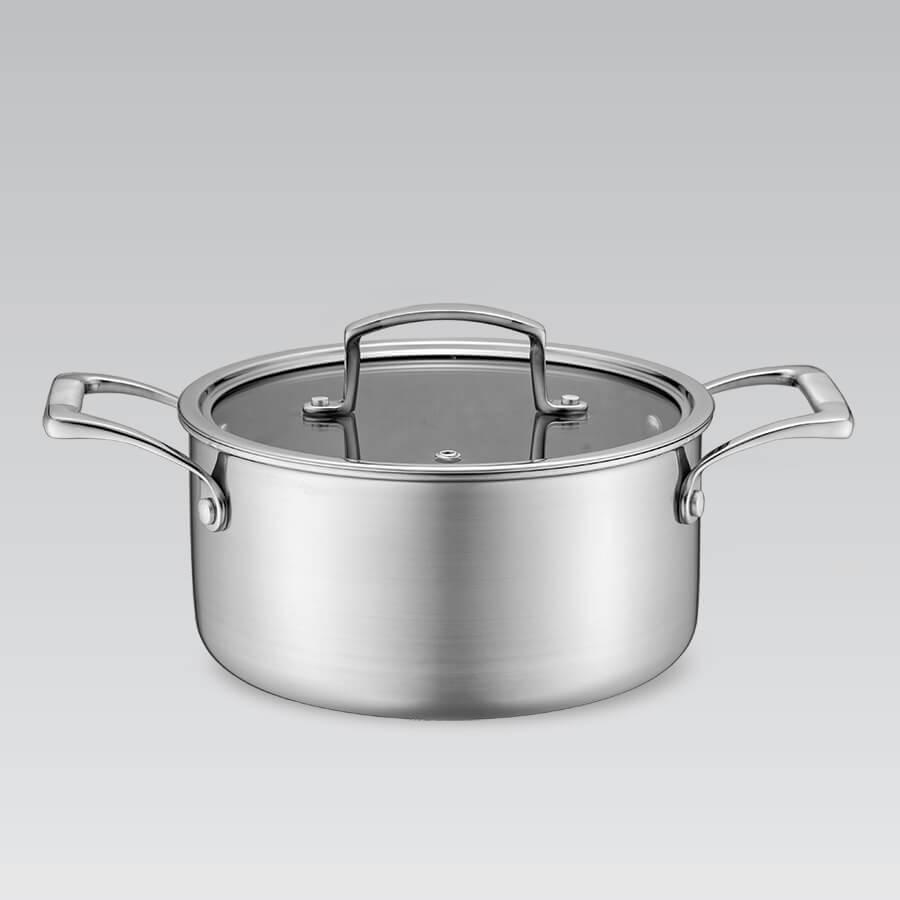 Професійна каструля з кришкою MR-3504-24