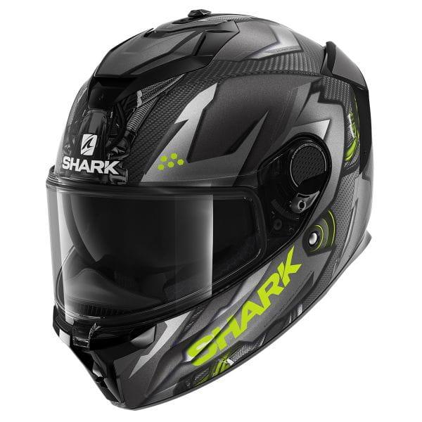 Мотошлем Shark Spartan GT Carbon Urikan Yellow