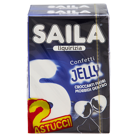 Лакрица Saila Jelly Confetti Lakritz 2s 80g