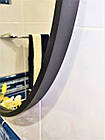 Дзеркало в алюмінієвій рамі Ultra Glass AL-2-600 black, фото 7