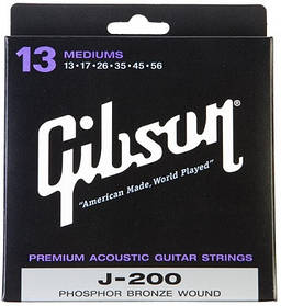 Струни GIBSON SAG-J200 PREMIUM PHOS BRONZE .013-.056