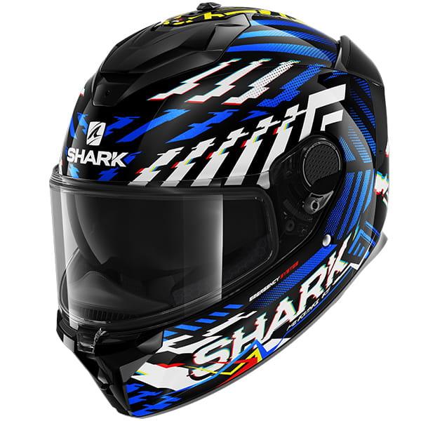 Мотошолом Shark Spartan GT E-Brake Blue