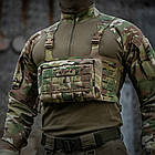 Нашивка група крові O (I) + наскрізна Laser Cut 25х80 Multicam, фото 4