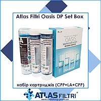 Набір картриджів для систем зворотнього осмосу Atlas Filtri OASIS DP (CPP+LA+CPP) (LSP000004)