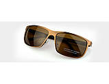 Сонцезахисні окуляри в стилі Porsche Design (p-8584) brown, фото 2