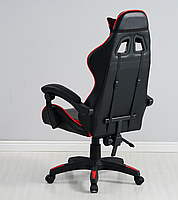 Геймерське ігрове крісло з подушкою Gamer Pro Jaguar комп'ютерне офісне розкладне для пк, фото 4