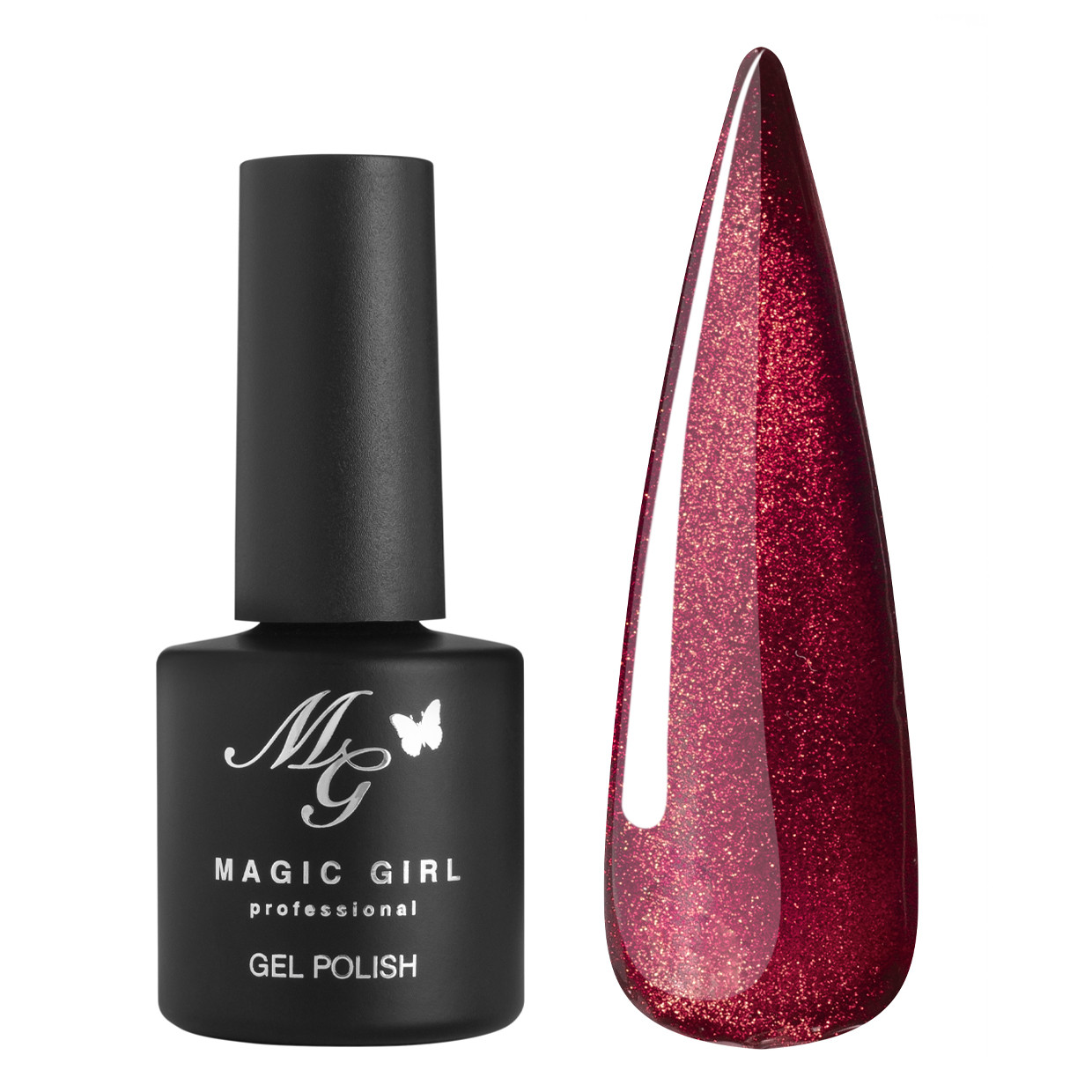 Гель-лак Magic Girl RED CAT №3 рубиновая 8мл, фото 1