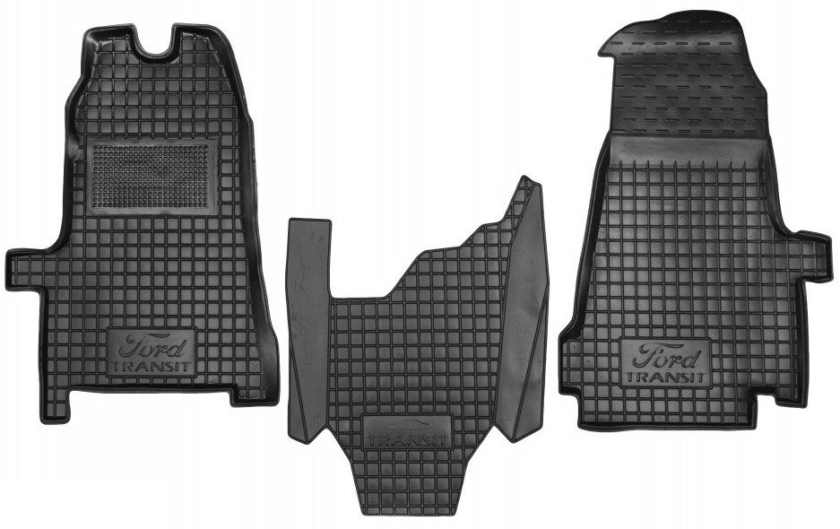 Резові килимки в салон Ford Transit (mk6) 2006-, фото 1