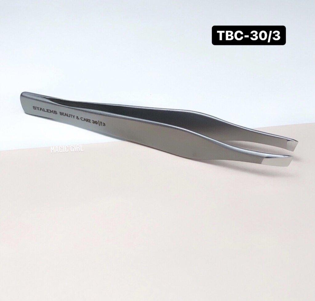Пінцет для брів BEAUTY&CARE широкий кошений TBC-30/3, фото 1