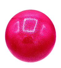 М'яч художньої гімнастики 280 г, 17 см, C-6273, Рожевий