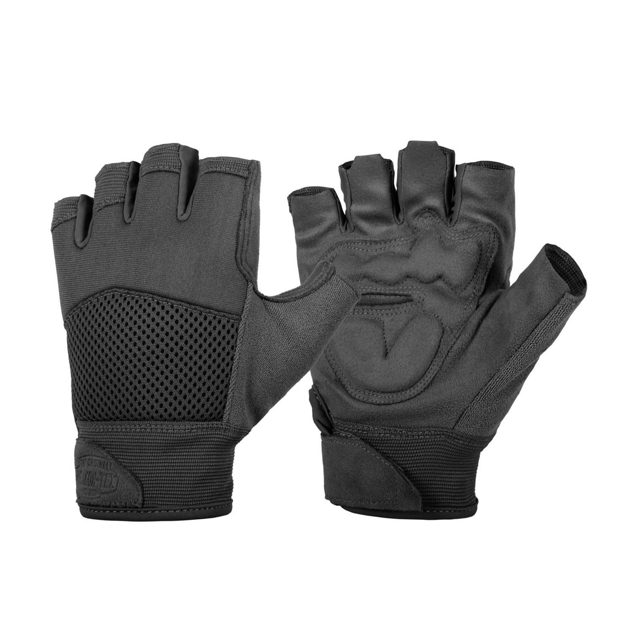 Стрілкові рукавички без пальців Helikon-Tex Half Finger Mk2 Black RK-HF2-NE-01