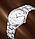 Skmei 1282 сріблясті годинники жіночі, фото 5