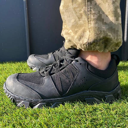 Літнє воєнне тактичне взуття з натуральної шкіри, фото 2