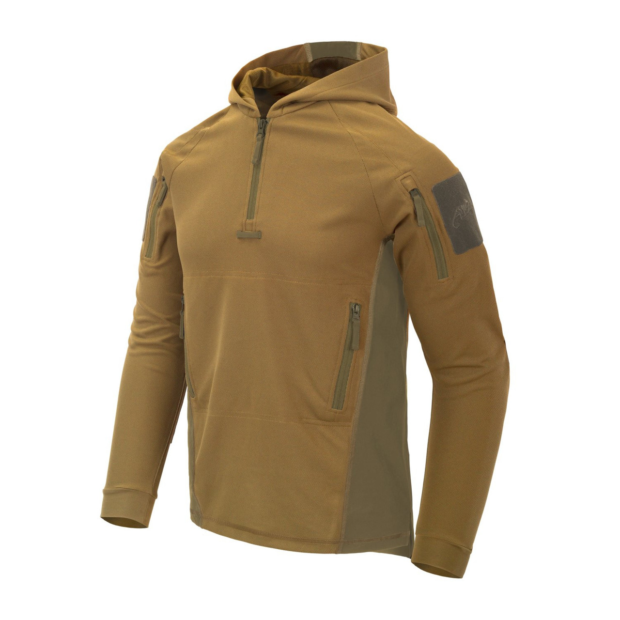Толстовка Helikon-Tex RANGE HOODIE TOPCOOL Coyote/Adaptive Green BL-BRH-TC-1112A