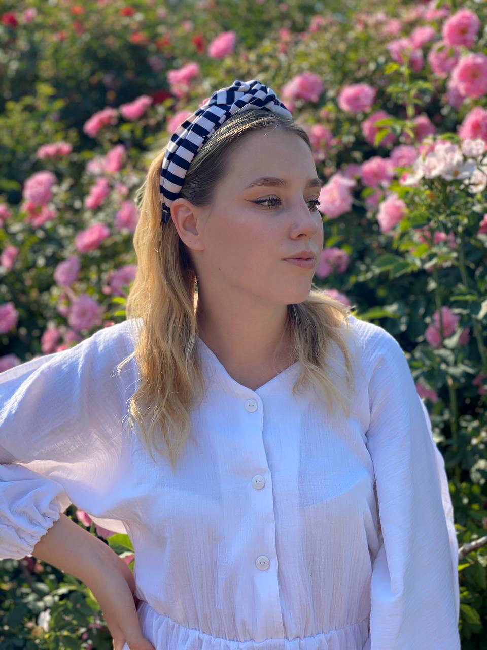 Стильний обруч-обідок для волосся My Scarf, фото 1