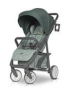 Детская прогулочная коляска Euro-Cart Flex, от 6 месяцев до 22 кг., с аксессуарами, 87х52,5х109 см., зеленая