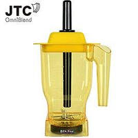 Чаша для блендера JTC, 1.5 літра з ножами, жовта (Бісфенол немає)