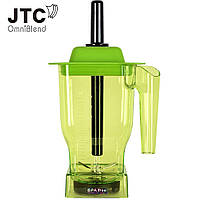 Чаша для блендера JTC, 1.5 літра з ножами, зелена (Бісфенол без)