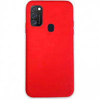 Чохол Silicone Cover Case для Samsung Galaxy M30s / M21 red