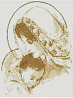 Богородица 30/40 Алмазная вышивка квадратные алмазы