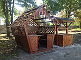 Дерев'яна альтанка, розбірна (на 8 людей) "Блеск", фото 9
