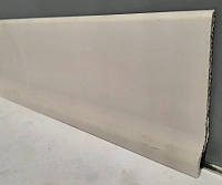 Гнучкий підлоговий плінтус 70 мм, 2,0 м, Світло-сірий