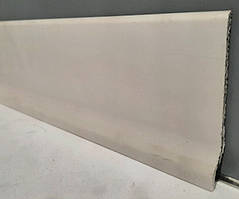 Гнучкий підлоговий плінтус 70 мм, 2,0 м, Світло-сірий