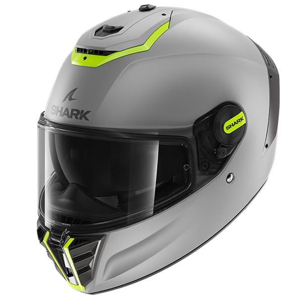 Мотошлем Shark Spartan RS SP Silver Matt Yellow