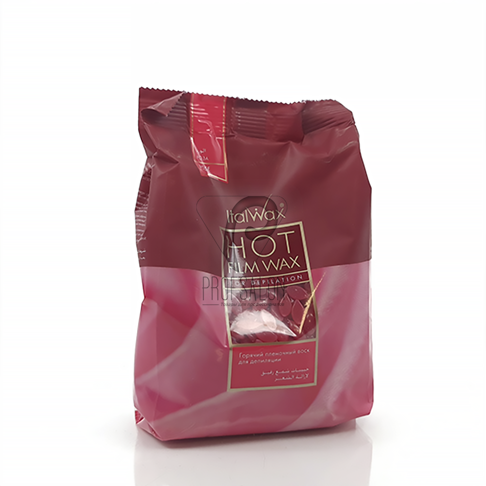 Гарячий віск в гранулах Italwax Роза (Rose), 500 гр., фото 1