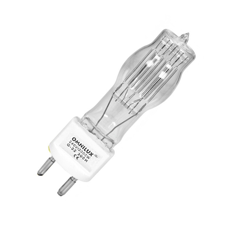 Лампа кварцова галогенна 230v 2000w OMNILUX G22