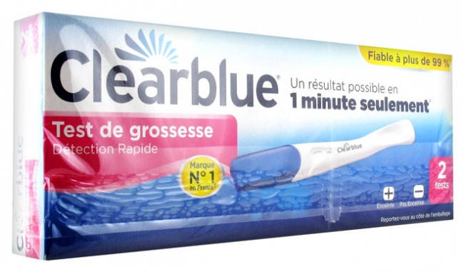 Clearblue Rapid Detection (Клиаблу) Тест на беременность, раннее ...