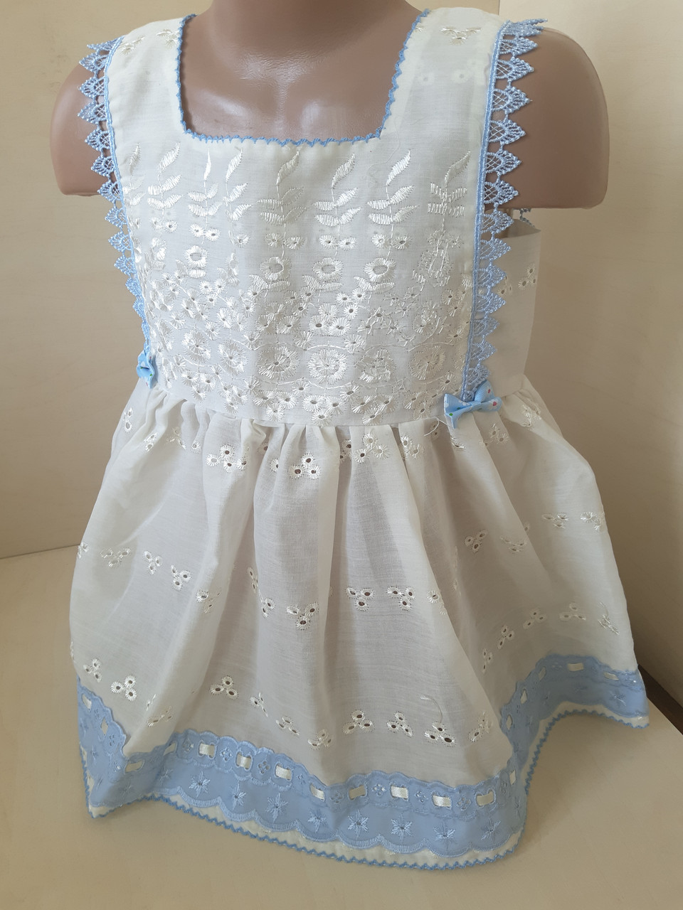 Літня дитяча сукня сарафан для дівчинки бавовна Батист розмір 92 98 104