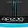 Батут із внутрішньою сіткою 4FIZJO Pro 8FT 252 см 4FJ0309 Black/Blue, фото 4