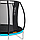 Батут із внутрішньою сіткою 4FIZJO Pro 8FT 252 см 4FJ0309 Black/Blue, фото 3