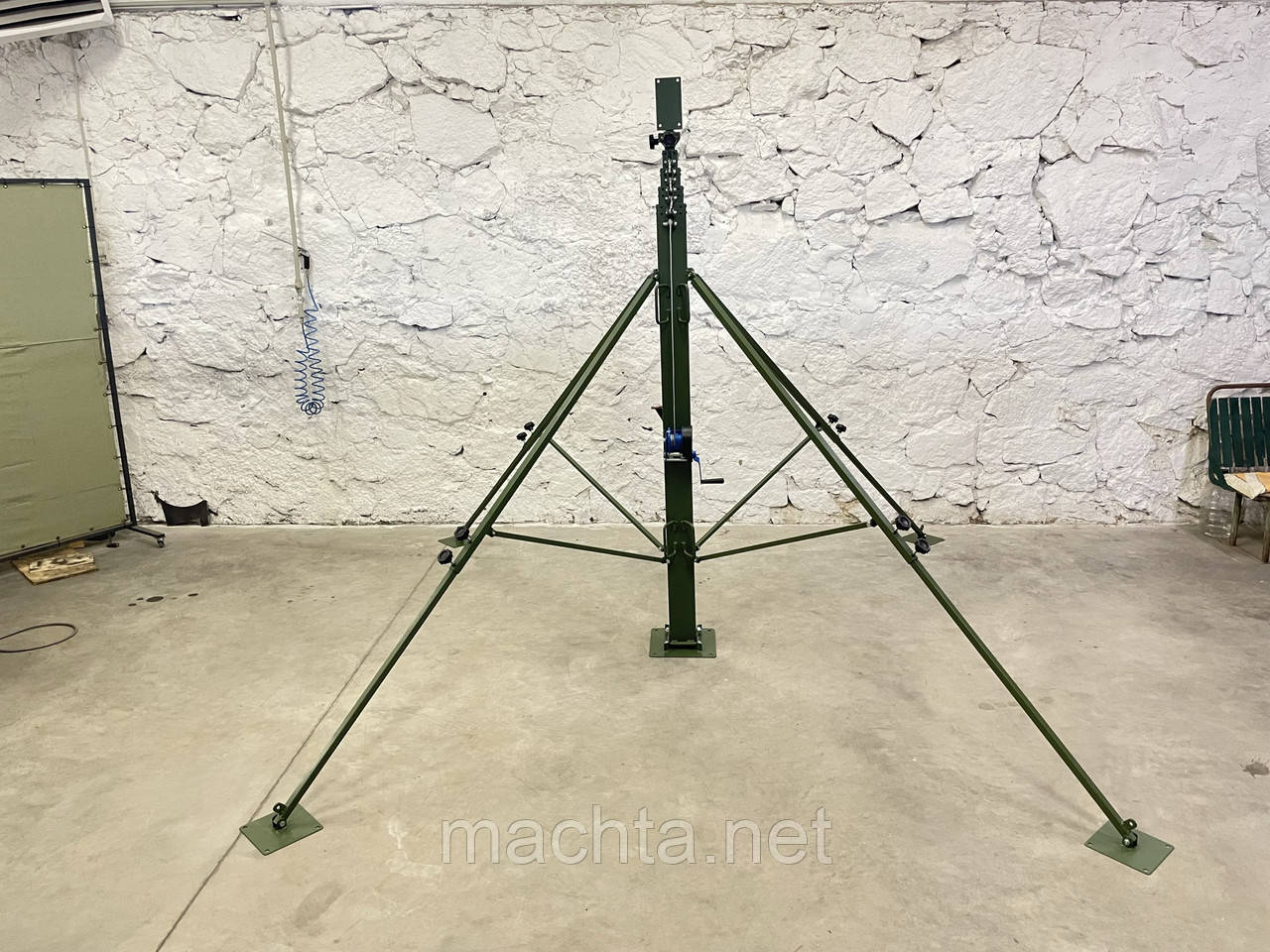 Мачта телескопічна з лебідкою МТЛ-1.75-5.25