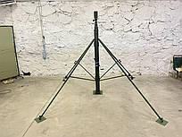 Щогла алюмінієва телескопічна з лебідкою та опорними ногами МТЛ 1.83/6.55
